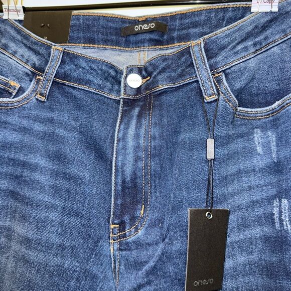 VIRAL BBL MOM JEANS SIZE 32 - Picture 5 of 6